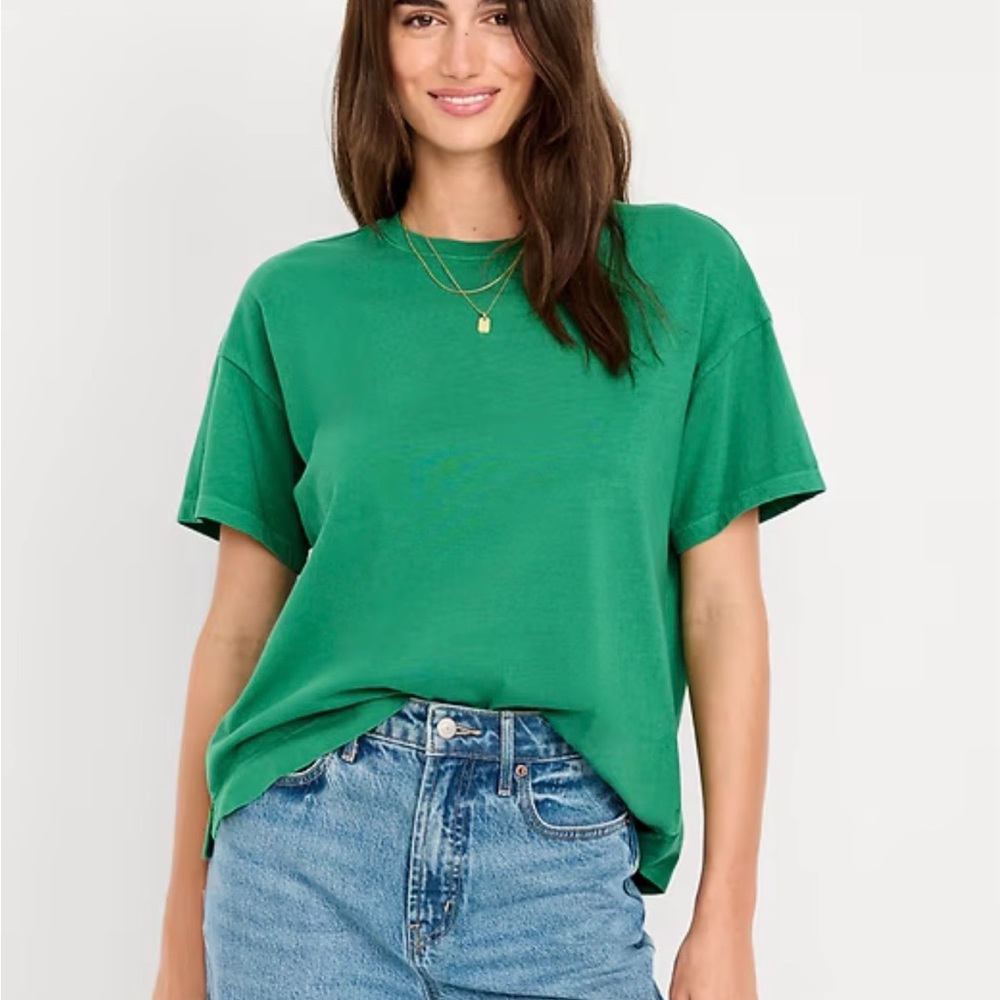 Old Navy Green Women's T-Shirt